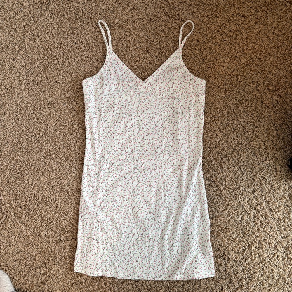 ROMWE Pink Floral Patterned Top